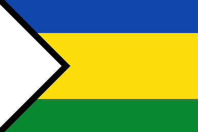 Vlag van de gemeente Barradeel (1963-1984)