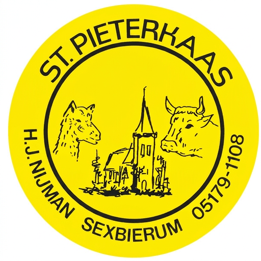 Kaasmakerij 'St Pieterkaas' in Sexbierum