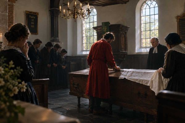 De Roode Hemdrok | Dorpsverhaal Pietersbierum